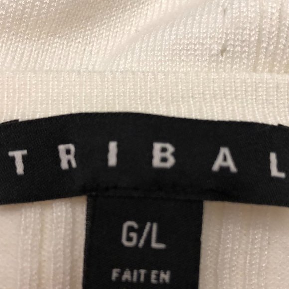 Tribal Canada Crew Neck Top. Size L - Picture 11 of 12